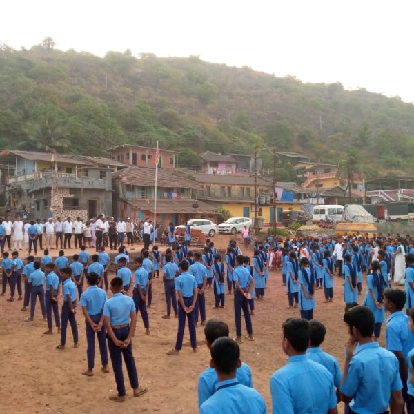 श्रीराम हायस्कुल हर्णे पाजपंढरी 26 जानेवारी 2026 प्रजासत्ताक दिन